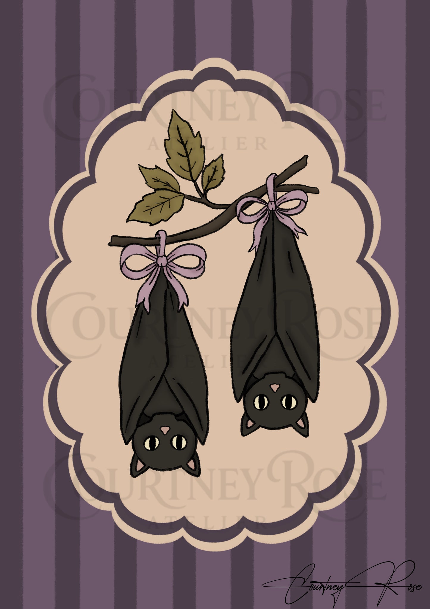 "Night Shift" Halloween Illustration Print