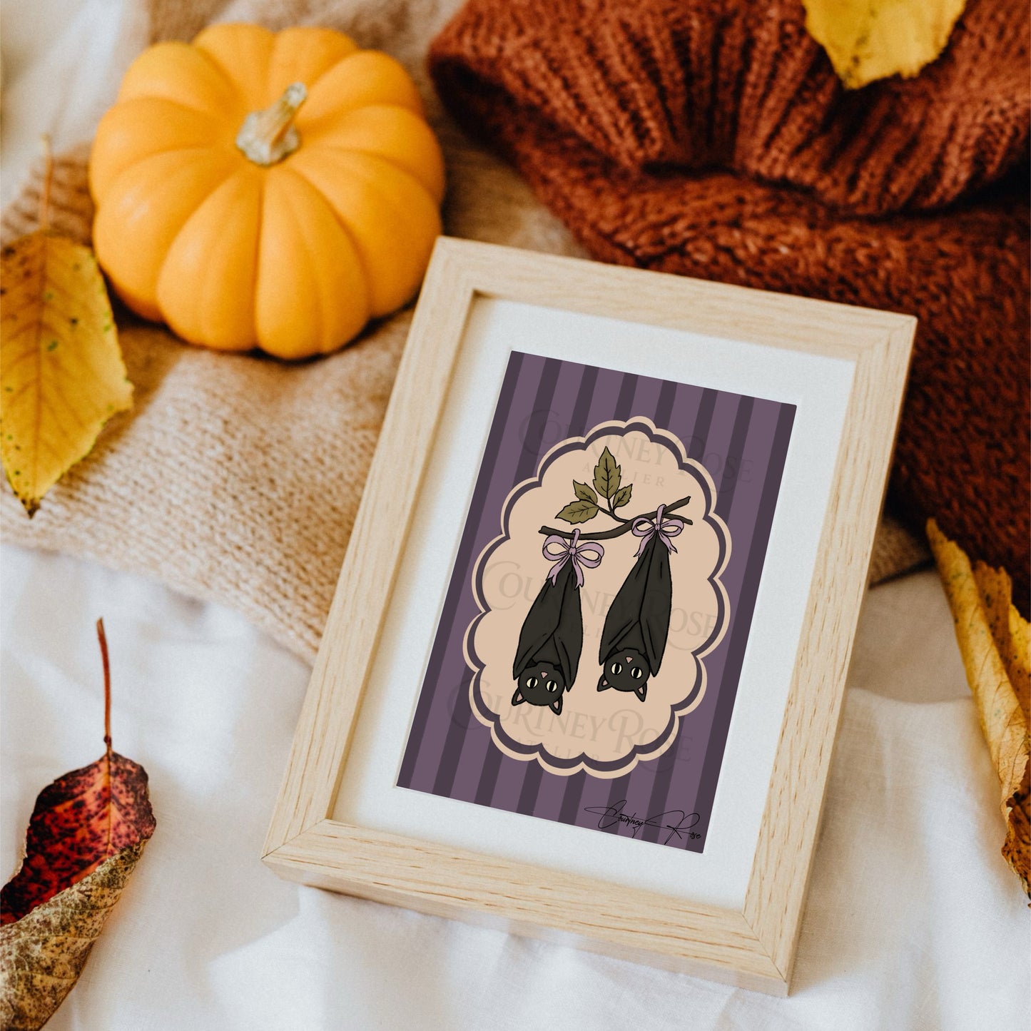 "Night Shift" Halloween Illustration Print