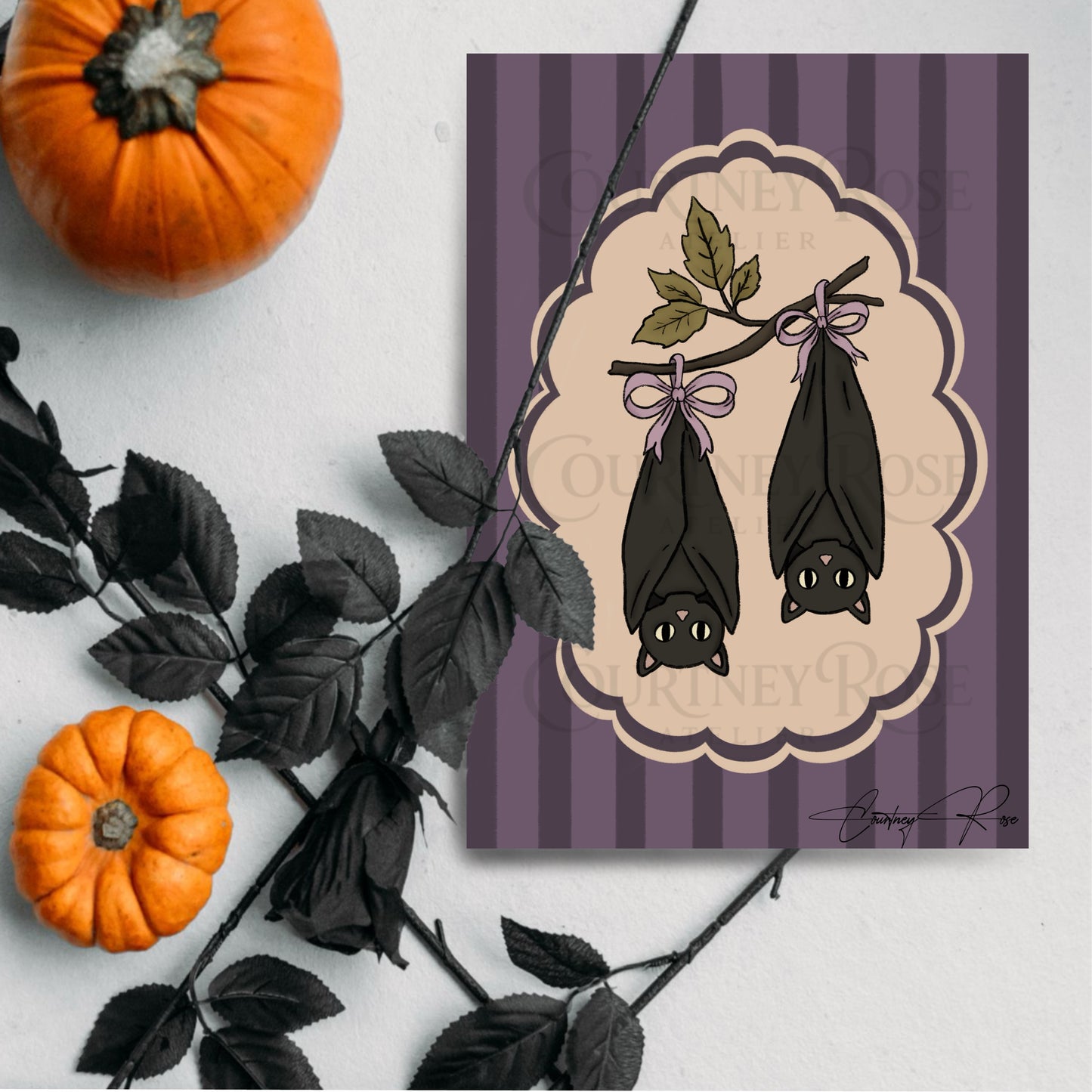 "Night Shift" Halloween Illustration Print