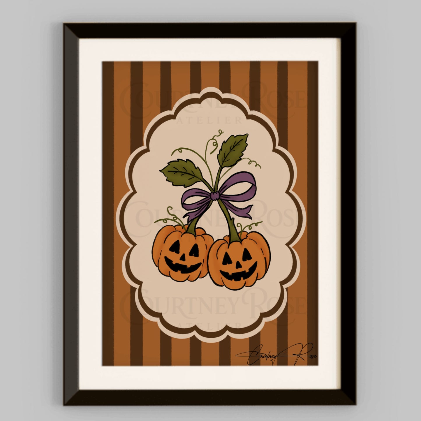 "Trick or Treat" | Halloween Illustration Print