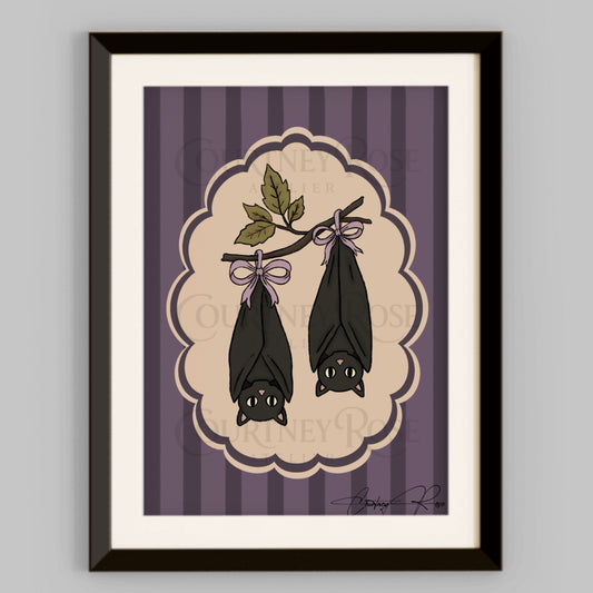 "Night Shift" Halloween Illustration Print